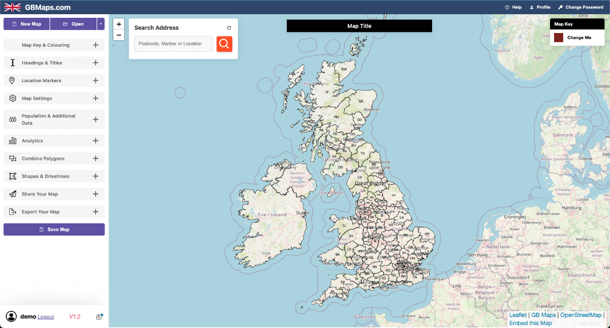 webmaps interactive mapping tool